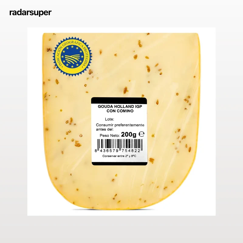 Queso gouda con comino Quesería del Mundo 200 g