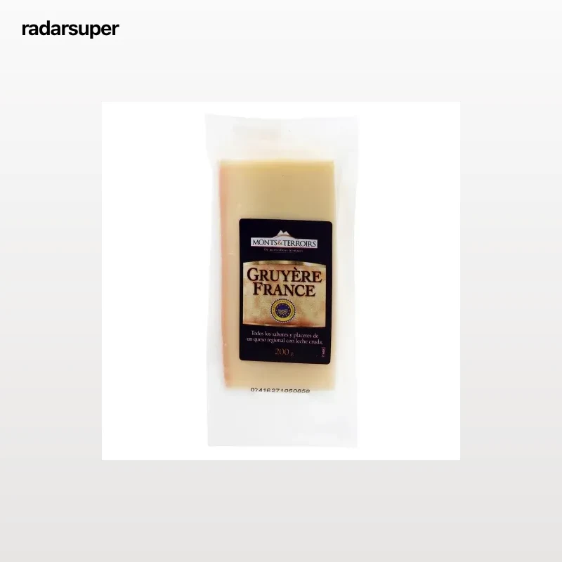 Queso gruyere Francés D.O.P. Monts&Terroirs 200 g