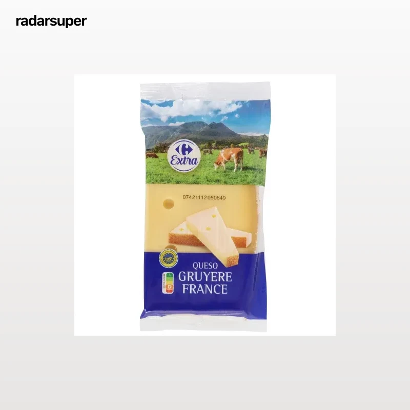 Queso Gruyere I.G.P. Francia Extra Carrrefour 200 g