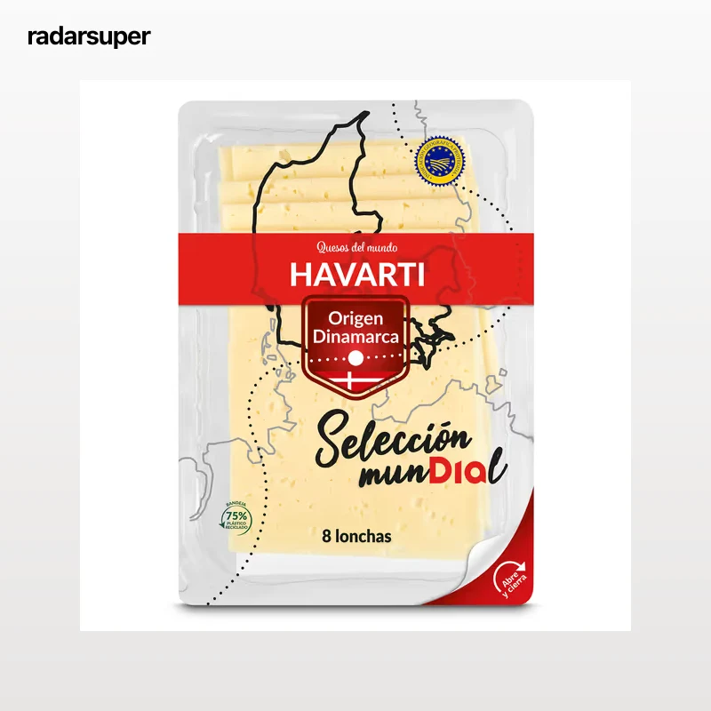 Queso havarti Dia Selección Mundial 160 g