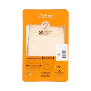 Queso lonchas de cabra
