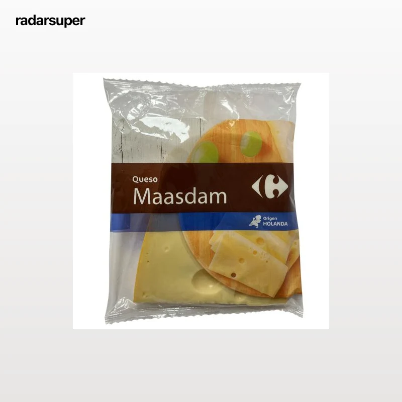 Queso maasdam Carrefour 375 g.