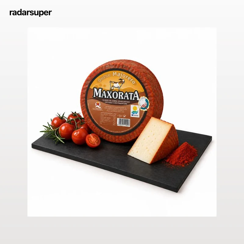 Queso majorero de cabra semicurado con pimentón Maxorata