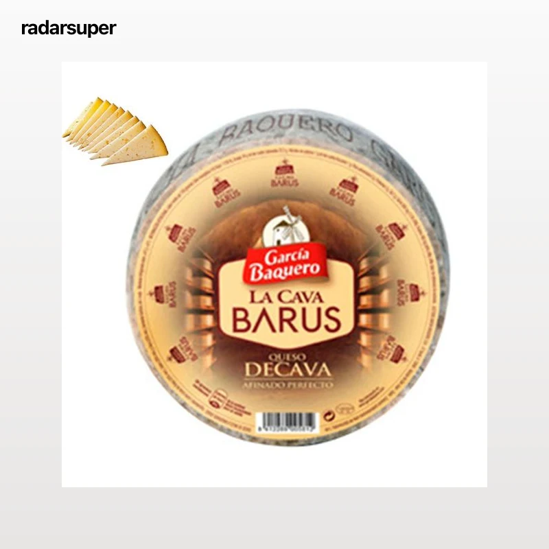 Queso mezcla curado GARCÍA BAQUERO LA CAVA BARUS - Tapeo 3 a 5 mm