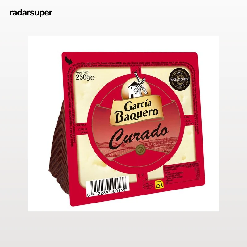Queso mezcla curado sabor intenso Garcia Baquero 250g