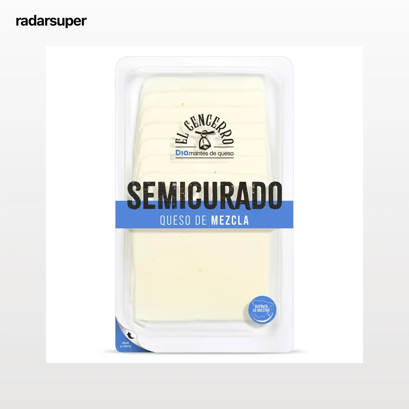 Queso mezcla semicurado Dia El Cencerro 160 g