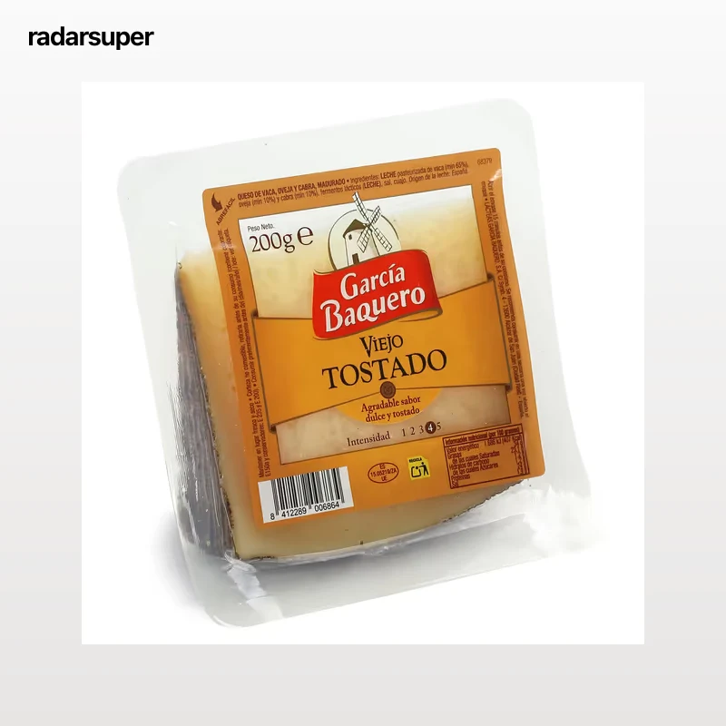 Queso mezcla tostado mezcla García Baquero 200 g