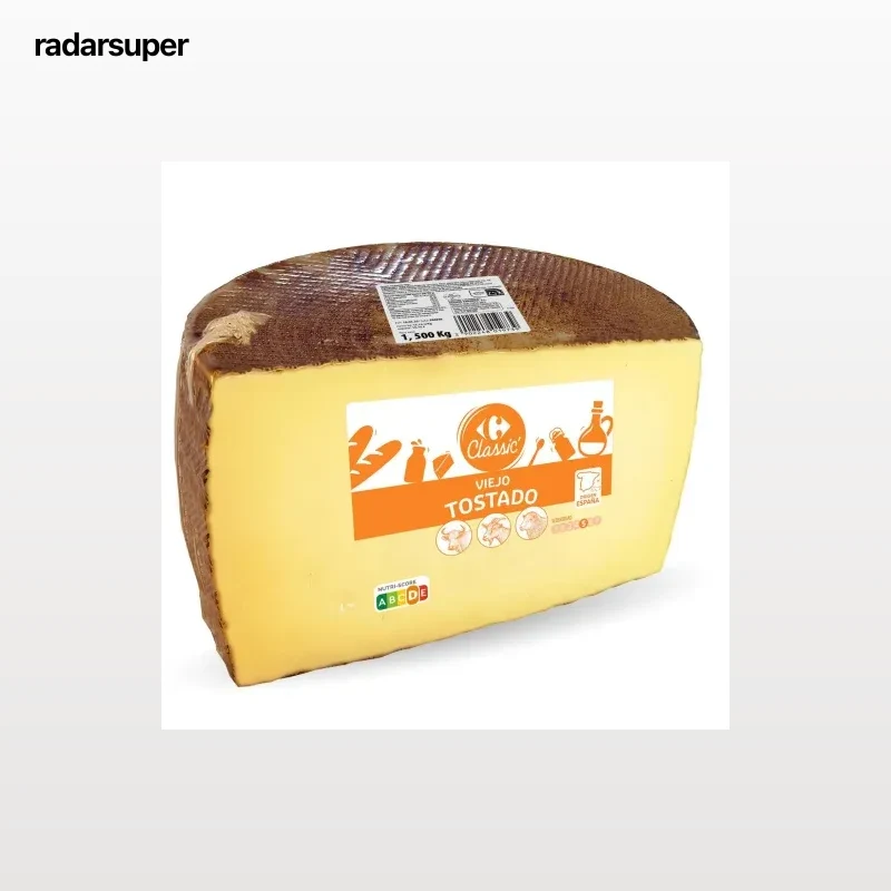 Queso mezcla viejo tostado Carrefour Classic 1500 g aprox