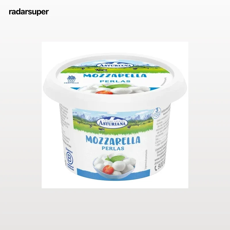 Queso mozzarella perlas Toscanella 125 g.
