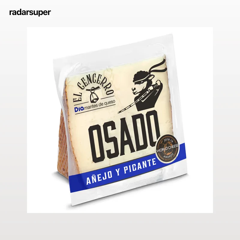 Queso de oveja añejo y picante Osado Dia El Cencerro 200 g