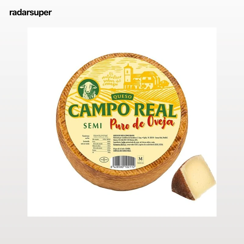 Queso de oveja semicurado CAMPOREAL - Trozo