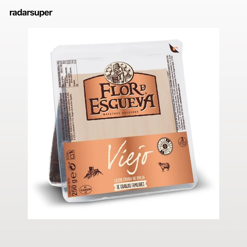 Queso de oveja viejo Flor De Esgueva cuña 250g