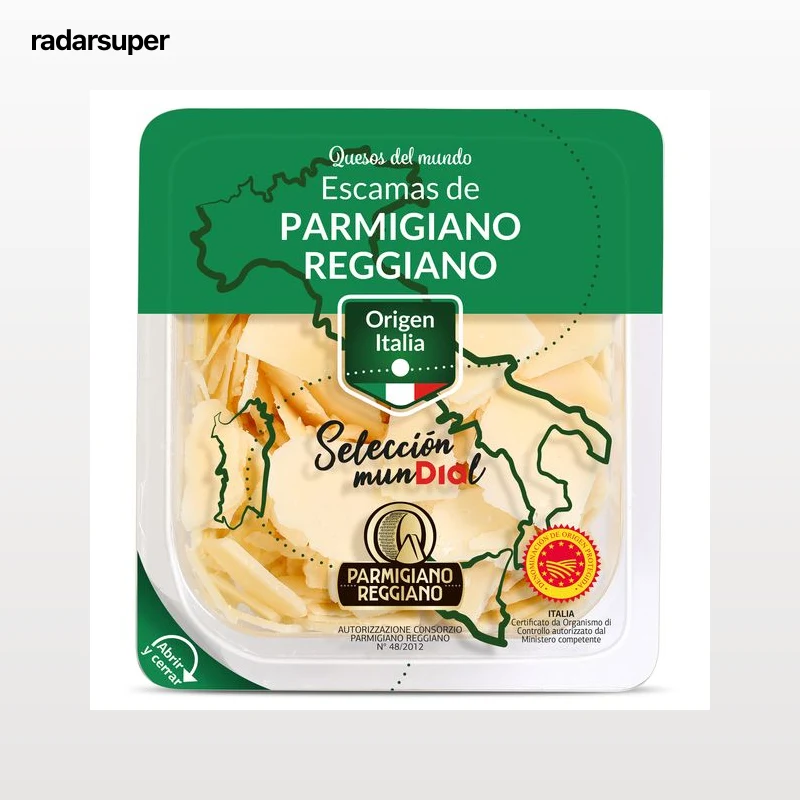 Queso Parmesano D.O.P. en escamas Dia Selección Mundial 100 g