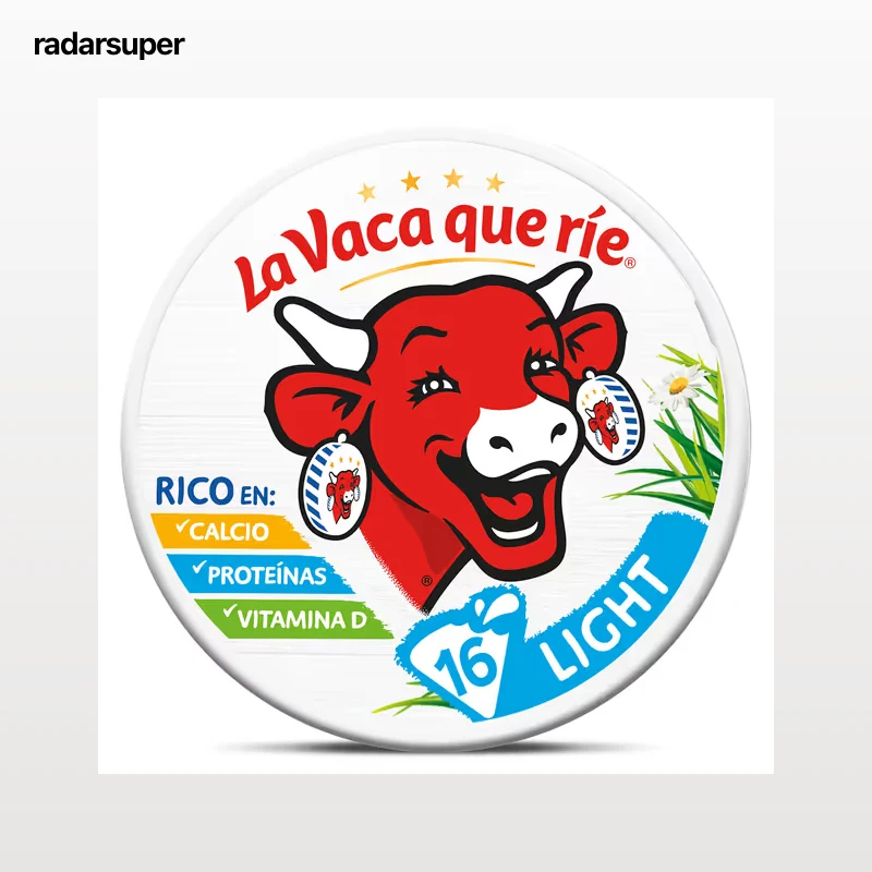 Queso en porciones light La Vaca que ríe 250 g