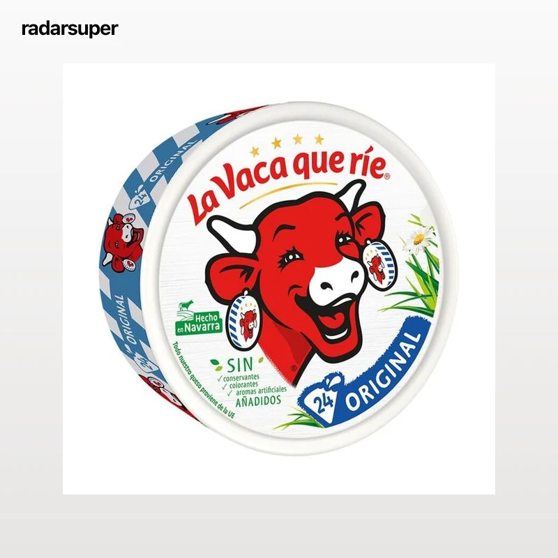 Queso en porciones La Vaca Que Ríe 24 uds