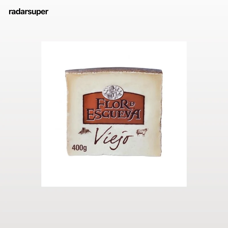 Queso puro de oveja viejo graso Flor de Esgueva cuña 400 g