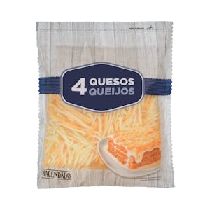 Queso rallado 4 quesos