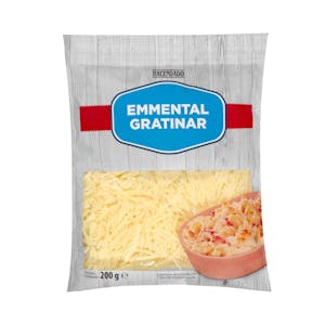 Queso rallado emmental gratinar