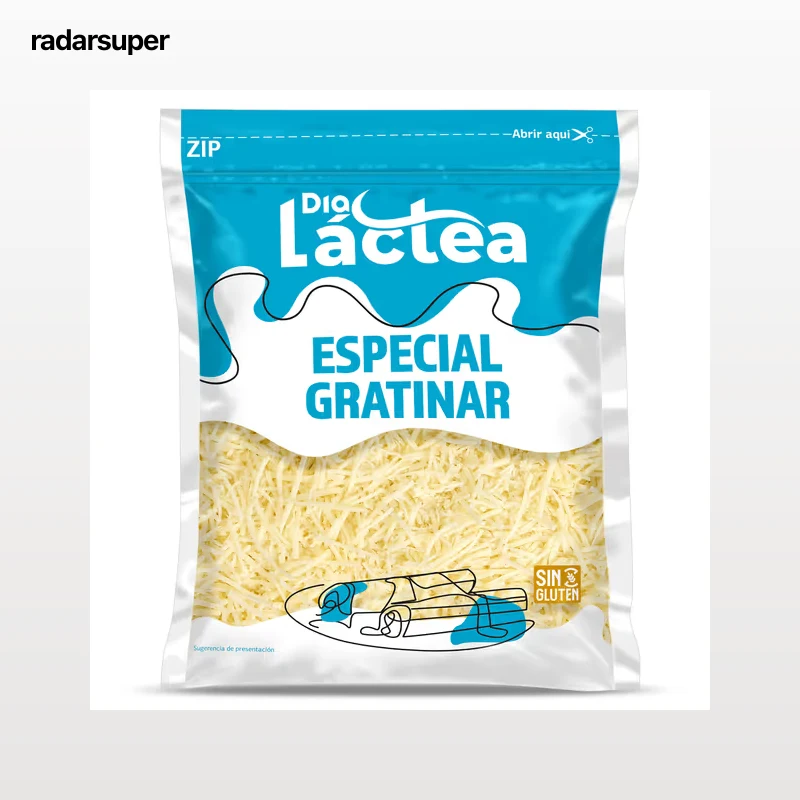 Queso rallado para gratinar Dia Láctea 200 g