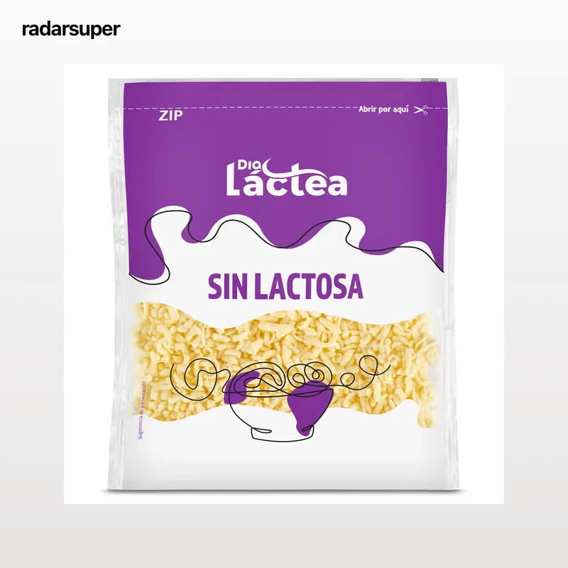 Queso rallado sin lactosa Dia Láctea 150 g