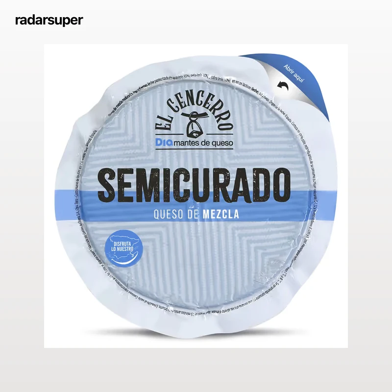 Queso semicurado Dia El Cencerro 1 Kg aprox.