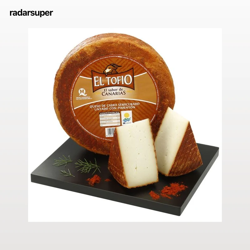 Queso semicurado Canario El Tofio 3,75k