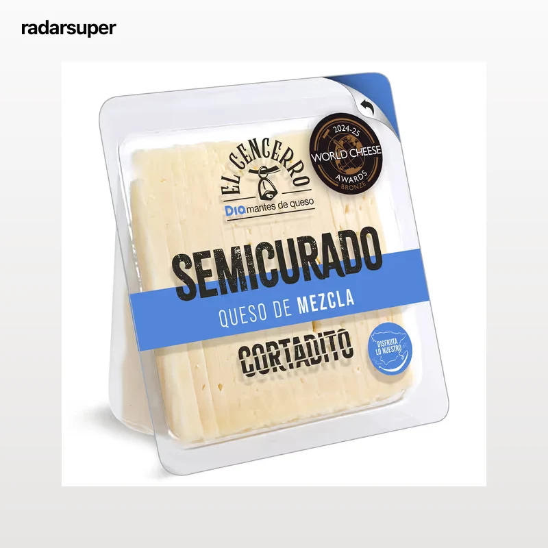 Queso semicurado cortado Dia El Cencerro 250 g