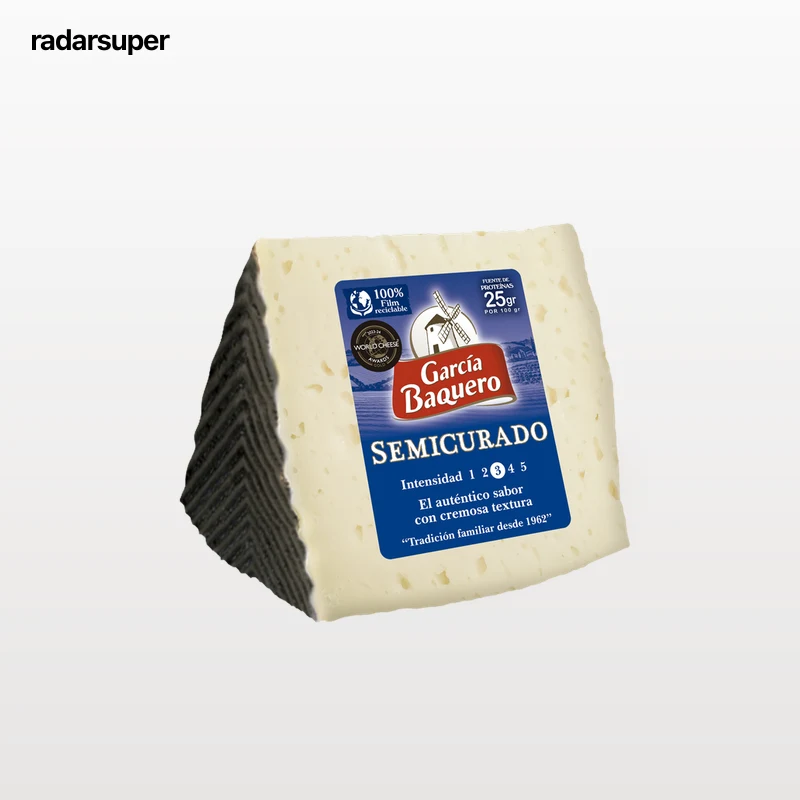 Queso semicurado Garcia Baquero cuña de 325g