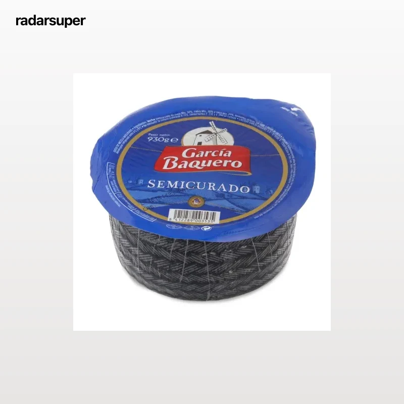 Queso semicurado mezcla mini García Baquero pieza 930 g
