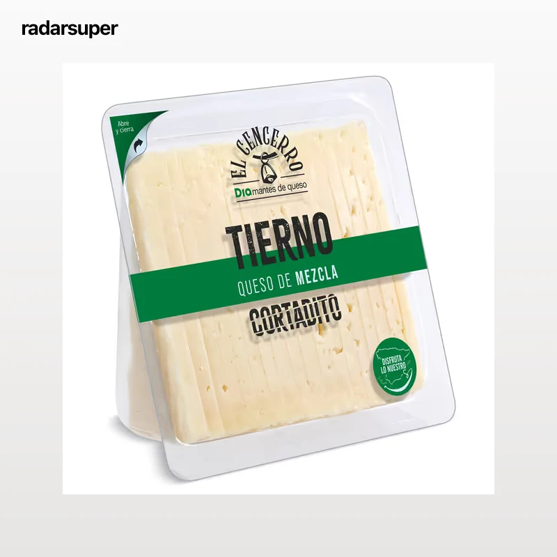 Queso tierno cortado Dia El Cencerro 250 g