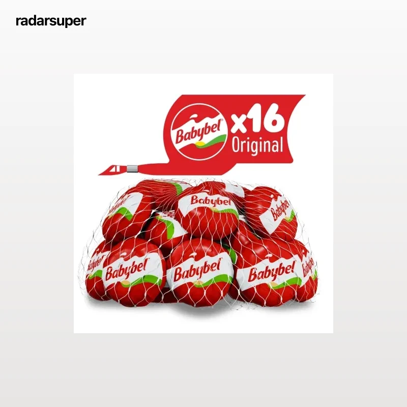 Queso tierno en porciones Mini Babybel 320 g