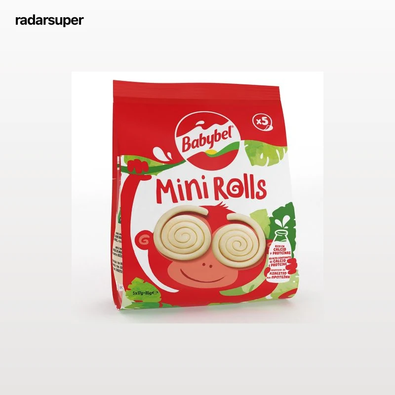 Queso tierno enrollado Minirolls Babybel 85 g