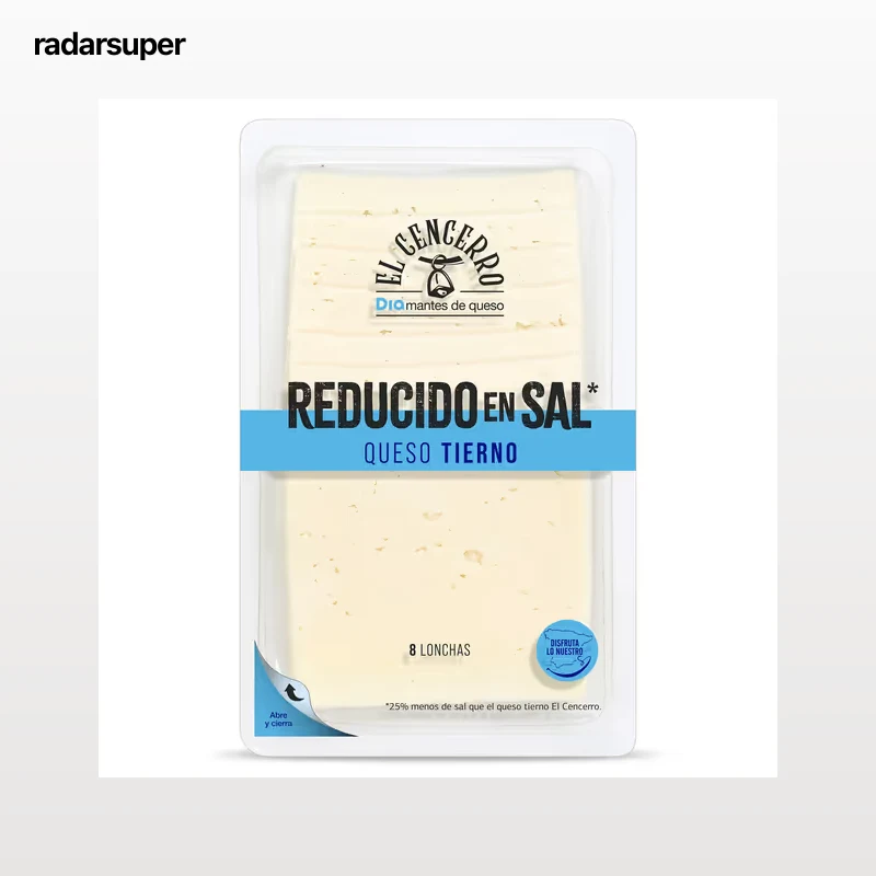 Queso tierno reducido en sal Dia El Cencerro 160 g