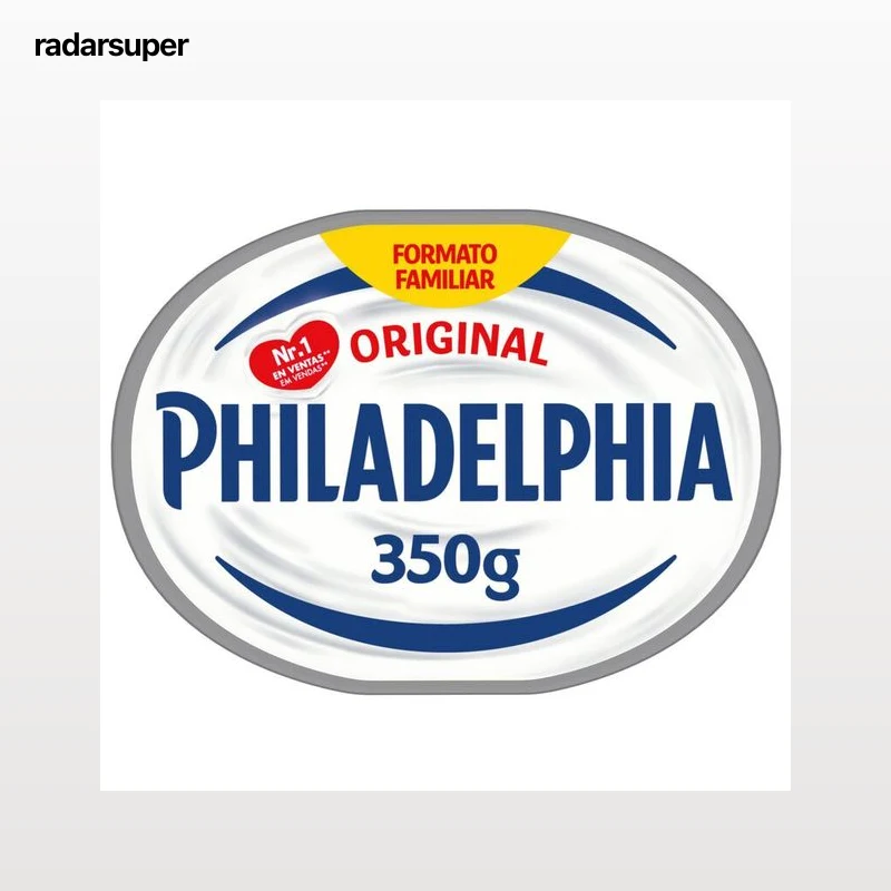 Queso de untar original Philadelphia formato familiar 350g