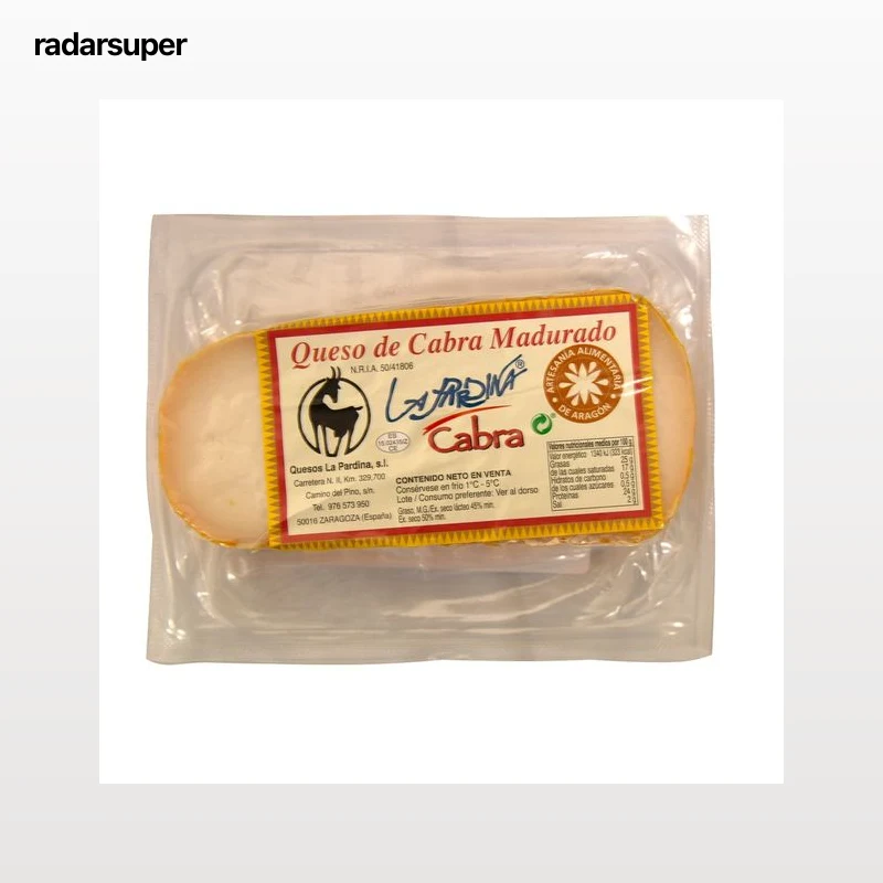 QUESOS LA PARDINA Queso de cabra madurado LA PARDINA 200 g.