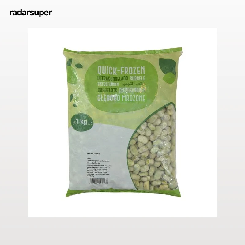 QUICK-FROZEN Habas finas congeladas 1 kg.