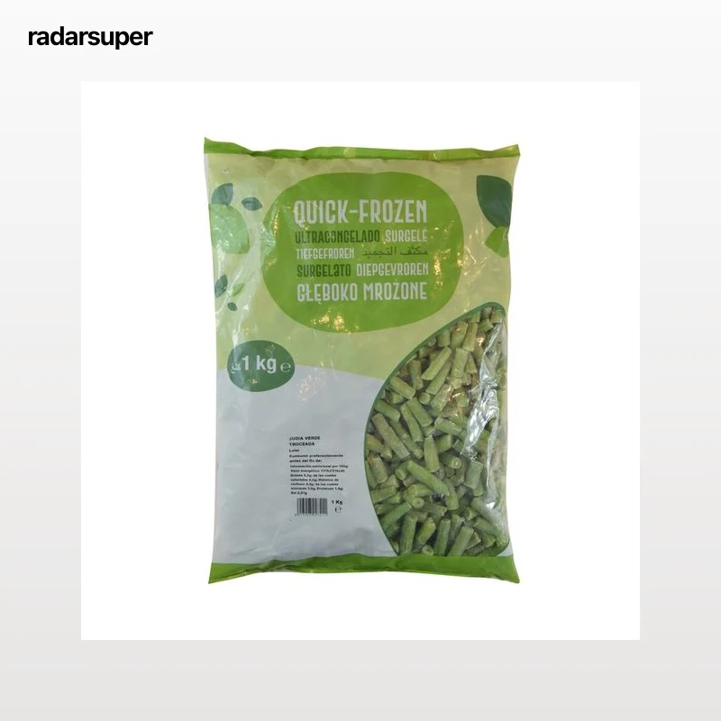QUICK-FROZEN Judias verdes redondas congeladas 1 kg.