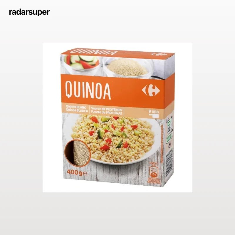 Quinoa blanca Carrefour 400 g.