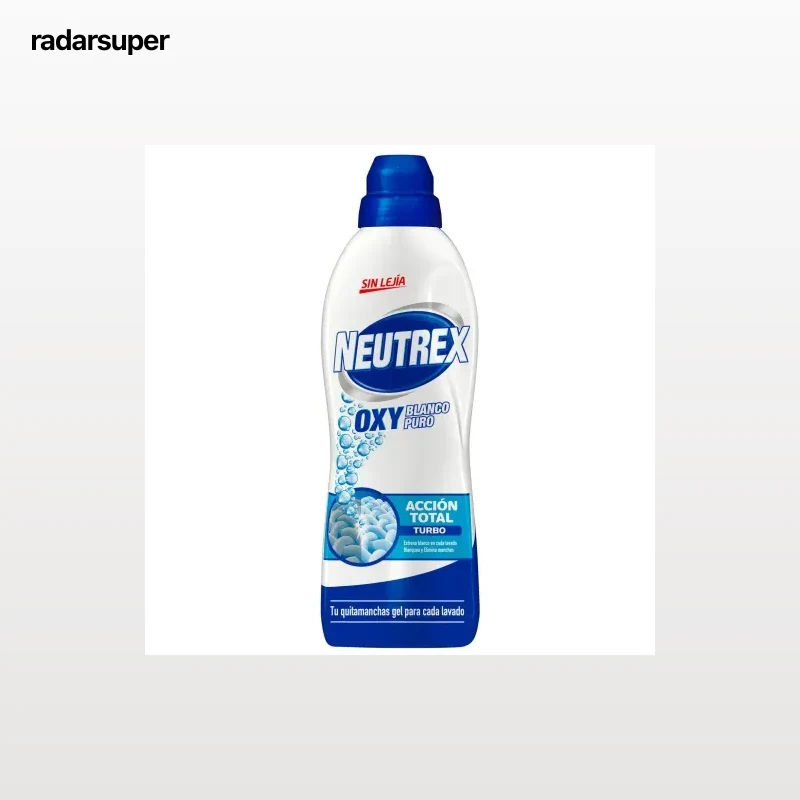 Quitamanchas acción total Oxy Blanco Puro Neutrex 950 ml.