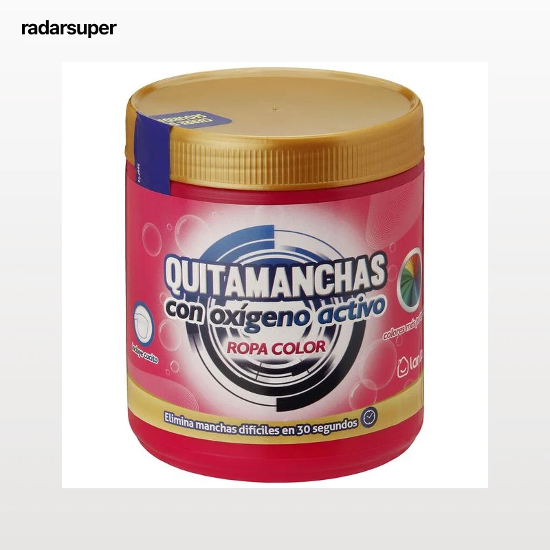 Quitamanchas oxigeno activo en polvo Lanta 1kg para ropa de color