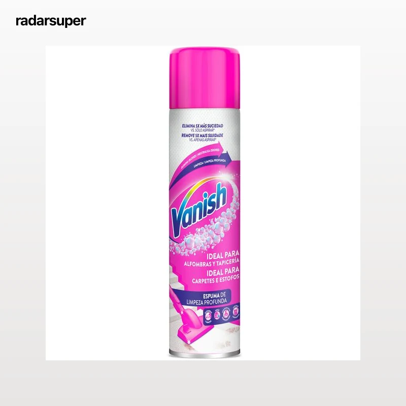 Quitamanchas Pretratante Alfombras y Tapicerías Vanish Oxi Action Powerfoam 600ml