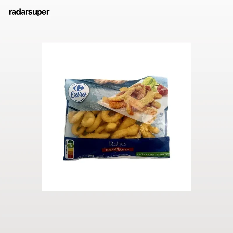 Rabas empanadas Carrefour Extra 400 g.