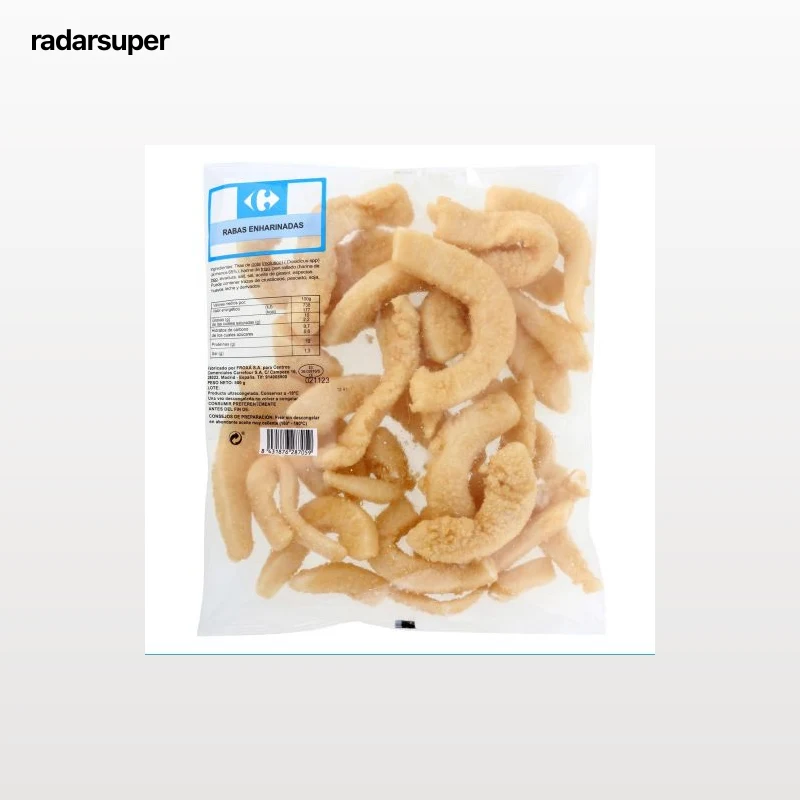 Rabas enharinadas congeladas 500 g