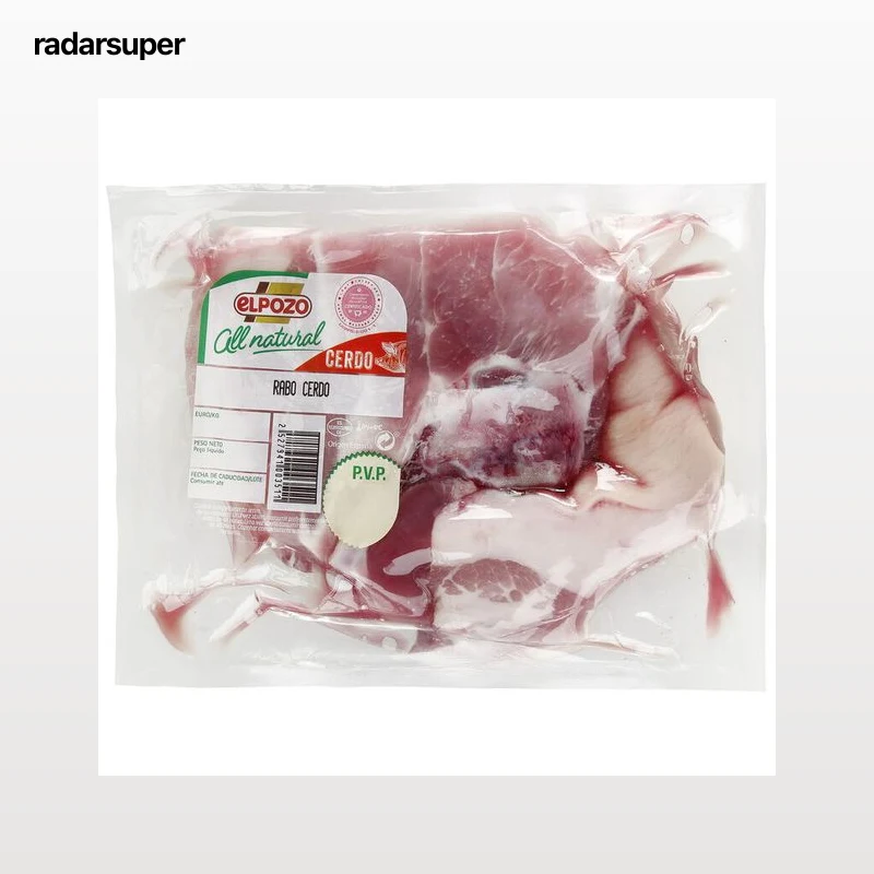 Rabo de cerdo All Natural ElPozo bandeja 200g aproximadamente