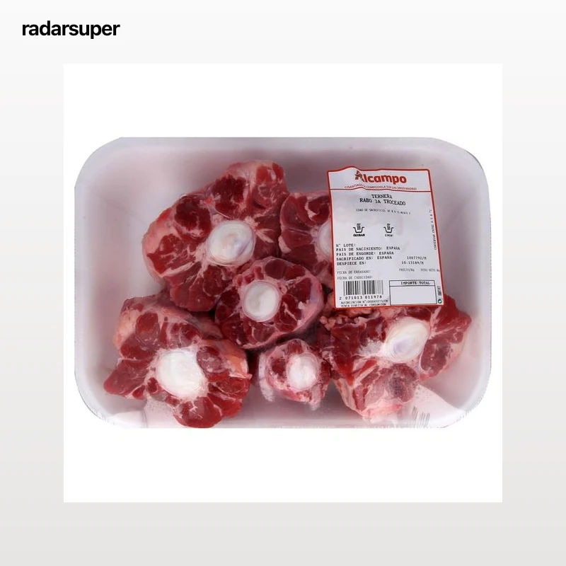 Rabo de ternera de 3ª troceado, especial guisos o cocción