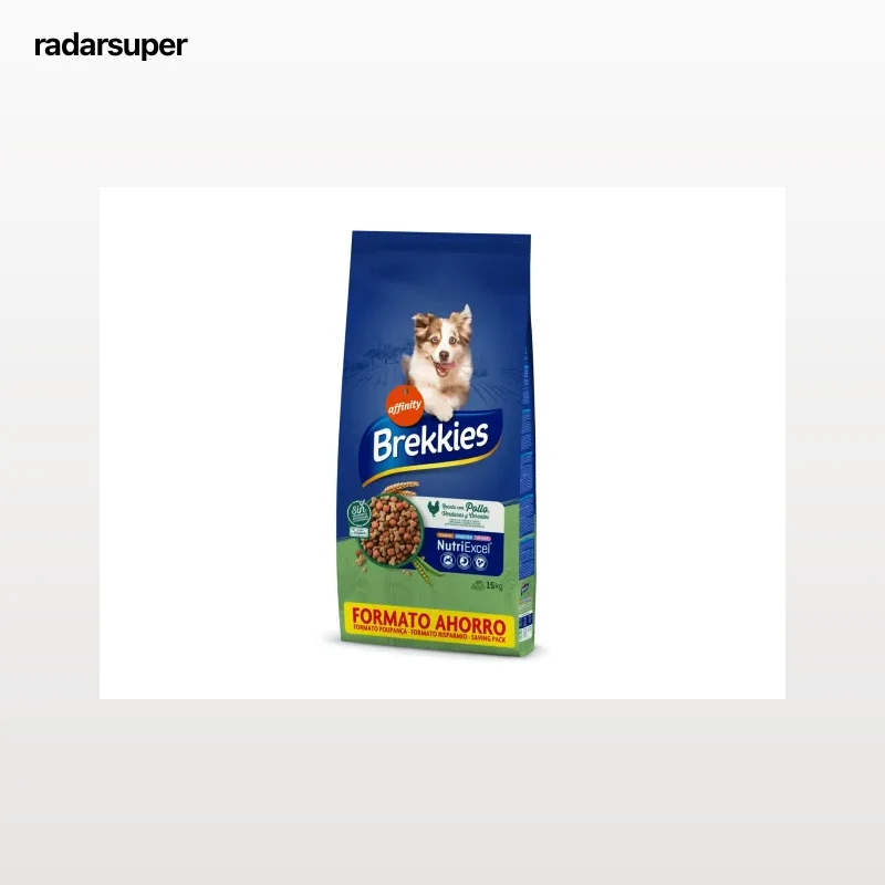 RAÇÃO PARA CÃO BREKKIES COM FRANGO 15KG