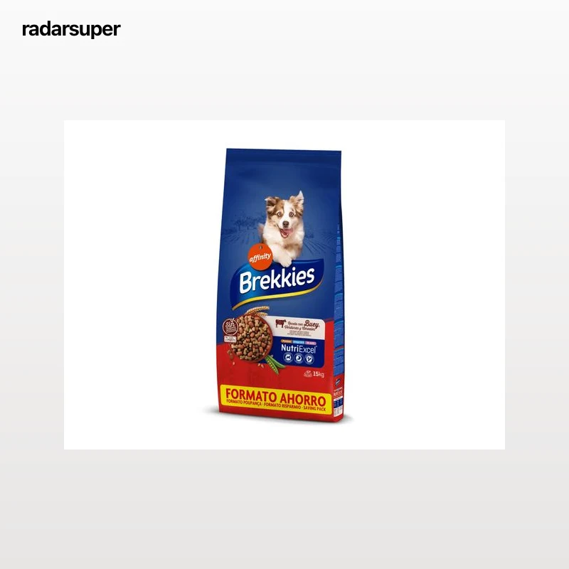 RAÇÃO PARA CÃO BREKKIES COM VACA 15KG