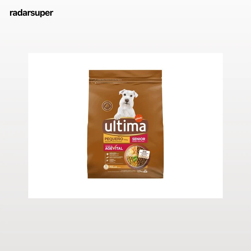 RAÇÃO PARA CÃO MINI ULTIMA SÉNIOR 2.5KG