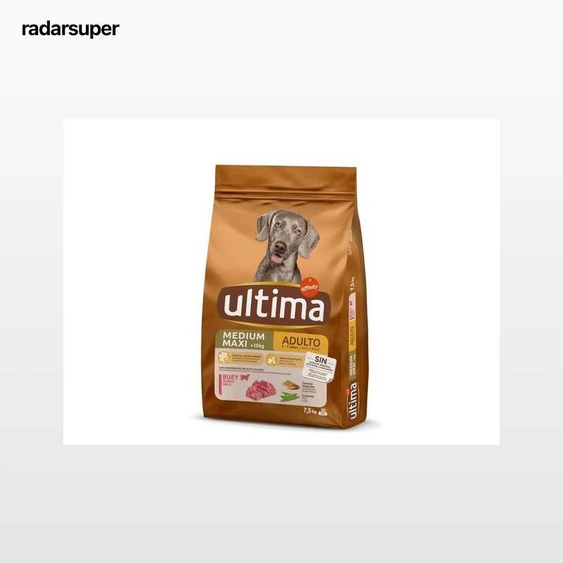 RAÇÃO PARA CÃO ULTIMA COM VACA 7.5KG