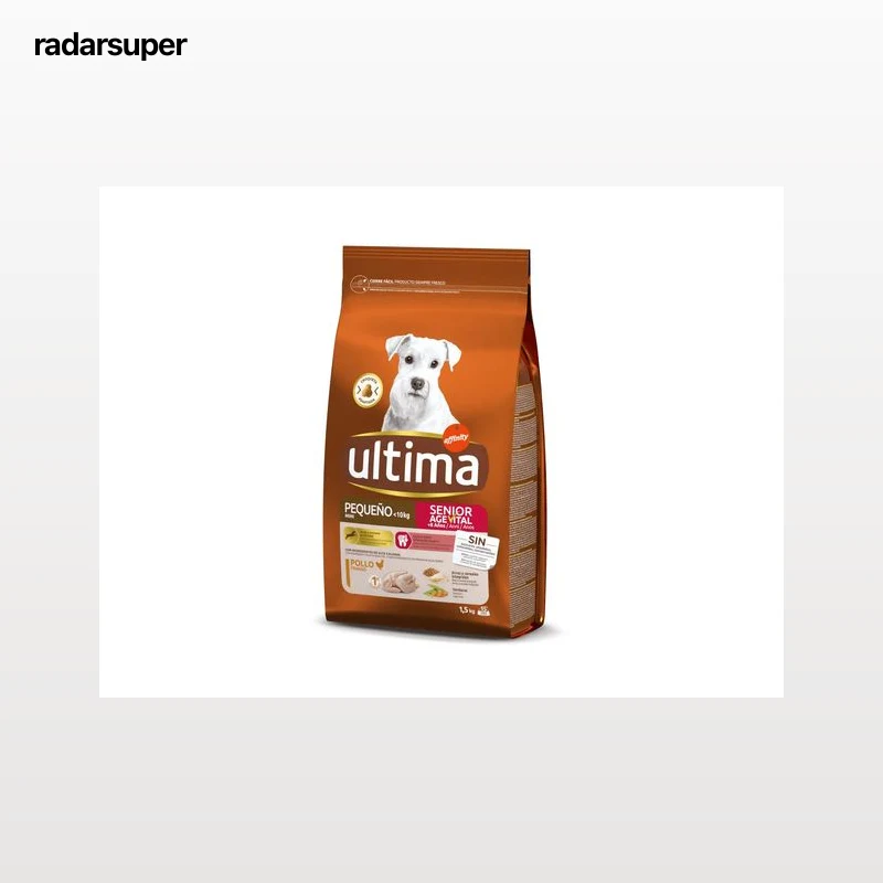 RAÇÃO PARA CÃO ULTIMA MINI SÉNIOR COM FRANGO 1.5KG